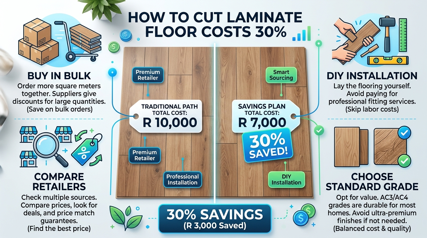 How_to_cut_laminate_floor_costs 30% in Green Point
